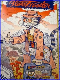 Unfinished Concert Poster Vintage Real Never 4 Sale Blues Traveler 1994 Mushroom