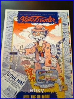 Unfinished Concert Poster Vintage Real Never 4 Sale Blues Traveler 1994 Mushroom