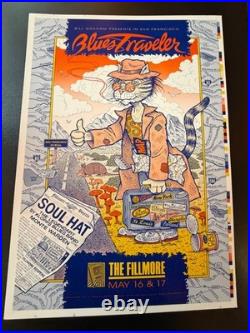 Unfinished Concert Poster Vintage Real Never 4 Sale Blues Traveler 1994 Mushroom