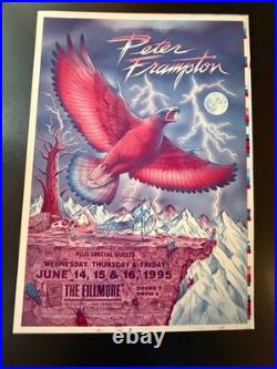 Unfinished Concert Poster Vintage Real Never 4 Sale Peter Frampton Comes Alive W