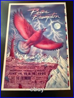 Unfinished Concert Poster Vintage Real Never 4 Sale Peter Frampton Comes Alive W