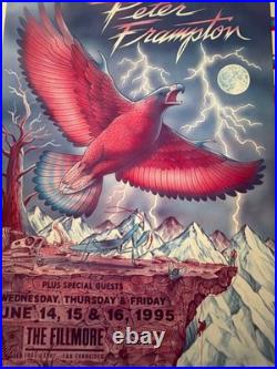 Unfinished Concert Poster Vintage Real Never 4 Sale Peter Frampton Comes Alive W