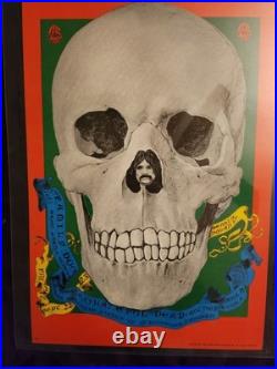 Very Rare Vintage 1st Print Grateful Dead Concert Poster Titled The Head