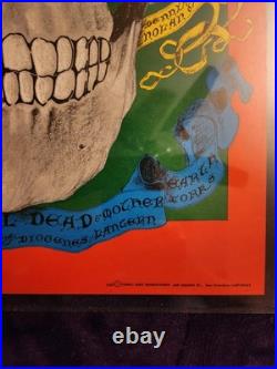 Very Rare Vintage 1st Print Grateful Dead Concert Poster Titled The Head