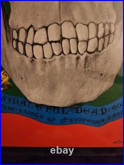 Very Rare Vintage 1st Print Grateful Dead Concert Poster Titled The Head