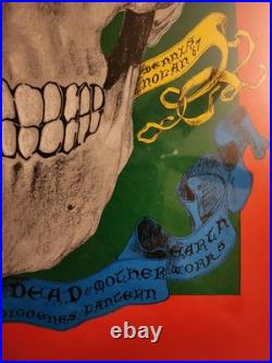 Very Rare Vintage 1st Print Grateful Dead Concert Poster Titled The Head