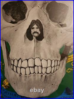 Very Rare Vintage 1st Print Grateful Dead Concert Poster Titled The Head