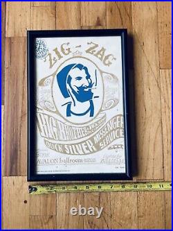 Vintage 1966 Original Big Brother And The Holding Company Zigzag SanFran Concert