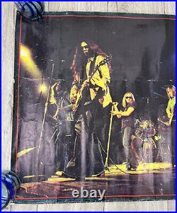 Vintage 1976 Lynyrd Skynyrd In Concert Band Poster Ronnie Van Zant Original Rare