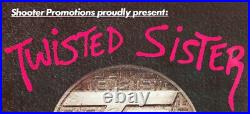 Vintage 1986 Twisted Sister Come Out And Play Essen Live Concert Poster 32 x 23
