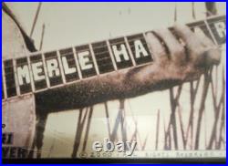 Vintage 2000 Merle Haggard Concert Poster #26/100 12x16