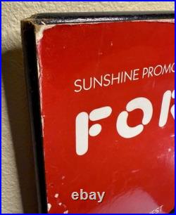 Vintage & Authentic Foreigner Mounted'Market Square Arena' Concert Poster