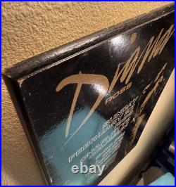 Vintage & Authentic Mounted 1983 Diana Ross Charlotte Coliseum Concert Poster