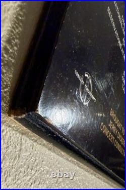 Vintage & Authentic Mounted 1983 Diana Ross Charlotte Coliseum Concert Poster