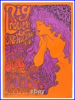 Vintage Big Brother and the Holding Company Ark Concert Poster (The Ark, 1967)