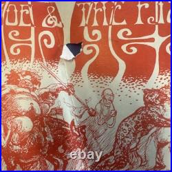 Vintage Canned Heat and Country Joe and The Fish Concert Poster SB Swing Rough