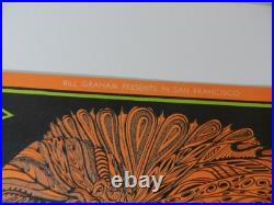 Vintage Concert Poster- 1967 Electric Flag & Mother Earth Poster- Bill Graham