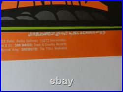 Vintage Concert Poster- 1967 Electric Flag & Mother Earth Poster- Bill Graham