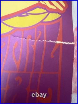 Vintage Concert Poster The Chambers Brothers Bill Graham Fillmore