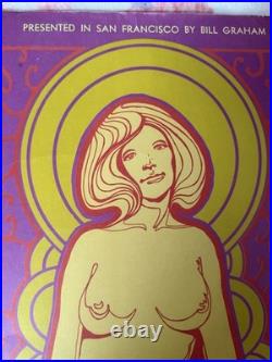 Vintage Concert Poster The Chambers Brothers Bill Graham Fillmore