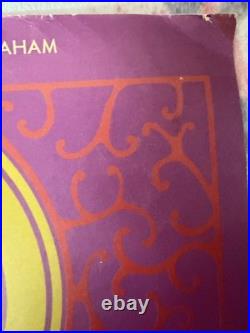 Vintage Concert Poster The Chambers Brothers Bill Graham Fillmore