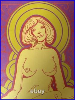 Vintage Concert Poster The Chambers Brothers Bill Graham Fillmore