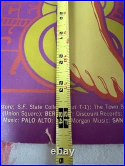 Vintage Concert Poster The Chambers Brothers Bill Graham Fillmore