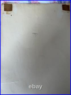 Vintage Concert Poster The Chambers Brothers Bill Graham Fillmore