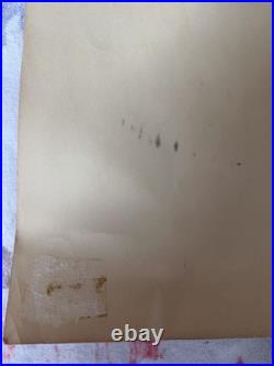 Vintage Concert Poster The Chambers Brothers Bill Graham Fillmore