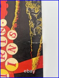 Vintage Country Joe And The Fish & Albert Collins At The Fillmore Concert Poster