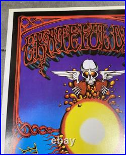 Vintage Grateful Dead Honolulu Hawaii Beautiful Day Concert Poster 2nd Printing