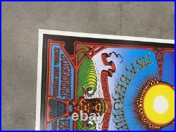 Vintage Grateful Dead Honolulu Hawaii Beautiful Day Concert Poster 2nd Printing