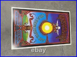 Vintage Grateful Dead Honolulu Hawaii Beautiful Day Concert Poster 2nd Printing