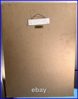 Vintage Jefferson Starship Mounted Concert Poster'Market Square Arena