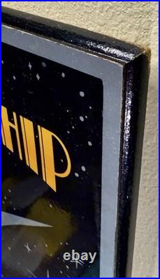 Vintage Jefferson Starship Mounted Concert Poster'Market Square Arena