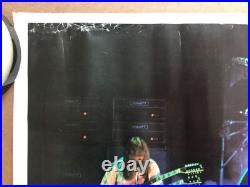 Vintage Original 1970s Rush Collage Music Poster 1976 Rock Memorabilia Concert