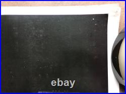 Vintage Original 1970s Rush Collage Music Poster 1976 Rock Memorabilia Concert