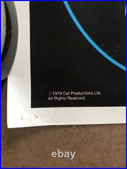 Vintage Original 1970s Rush Collage Music Poster 1976 Rock Memorabilia Concert