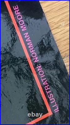 Vintage Original 1983 Supertramp World Tour Concert Poster-Norman Moore Art