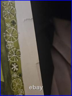 Vintage Original Concert Poster 1967 San Jose Mojo Men Chocolat E Watch
