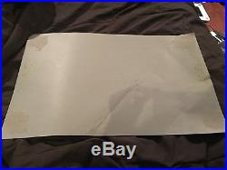Vintage Original Ozzy Osbourne with Randy Rhoads Concert Tour Poster March 20 1982 Vintage Original Ozzy Osbourne with Randy Rhoads Concert Tour Poster March 20 1982