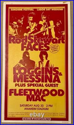 Vintage RARE 1975 Sunshine Festival Music Concert Poster-Anaheim Stadium Vintage RARE 1975 Sunshine Festival Music Concert Poster-Anaheim Stadium