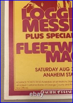 Vintage RARE 1975 Sunshine Festival Music Concert Poster-Anaheim Stadium
