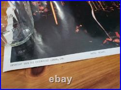 Vintage Rare Grateful Dead 1979 Live Concert Poster 24 x 19 London England