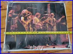 Vintage Rare Grateful Dead 1979 Live Concert Poster 24 x 19 London England