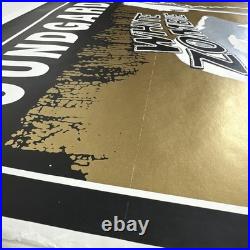 Vintage SOUNDGARDEN 1995 Stockholm Concert Tour Poster White Zombie Blind Melon