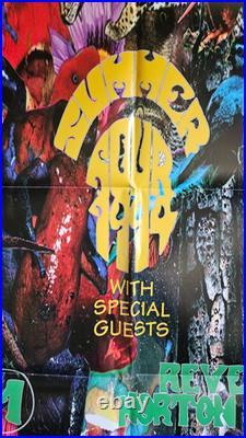 Vintage Soundgarden 1994 Concert Tour Poster Reverend Horton Heat Tad Mint