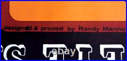 Vintage Steeleye Span Concert Poster Silkscreen 1973 British Elec Folk-Rock READ