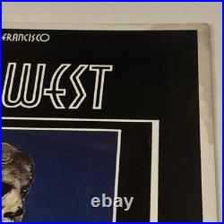 Vintage THE WHO BG 178 FILLMORE Concert Poster 1969 DAVID SINGER BILL GRAHAM