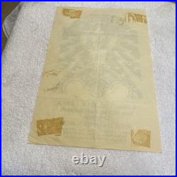 Vintage Three Dog Night Concert Poster Handbill Swing Aud. San Bernardino